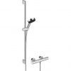 Hansgrohe Sprchový set s termostatickou baterii Eco a tyčí 90 cm, chrom 24261670