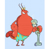 CUKROVÁ TLAČ jedlý obrázok na tortu Cukrová hmota SpongeBob Kanciastoporty Larry