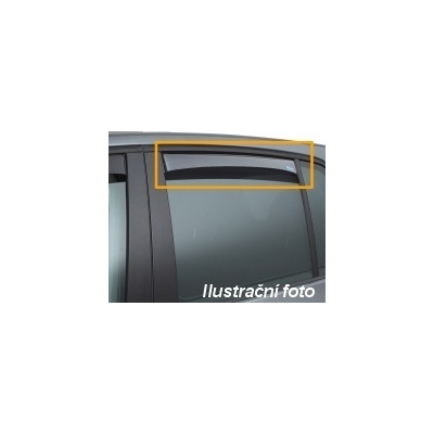 Deflektory (ofuky) zadních oken Nissan Micra (K14) 5dv. 2017- (barva kouřová)
