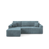 Signal Rozkladacia rohová sedacia súprava ARTUR Ľavá Modrá