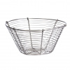 MADAM STOLTZ Drôtený košík Steel Ø 19,5 cm