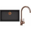 Set Schock S33-4 (drez Kiruna N-100XL Dusk + batéria Kavus Copper brushed + komponenty Copper brushed)