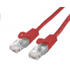 Kabel C-TECH patchcord Cat6, UTP, červený, 5m CB-PP6-5R C-Tech