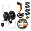 BRADAS Vozík s hadicou BLACK LINE SET2 1/2