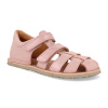 Barefoot dětské sandály Froddo - Flexy F Pink shine růžové třpytky