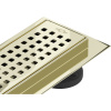 Mexen Flat M08 líniový odtok 90 cm, zlatý - 1525090-15