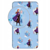 Jerry Fabrics Jersey plachta Frozen 2 Blue Leaves 90x200