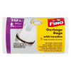 Fino Vrecia zaväzovacie Color 10l 6 µm 50 ks biele