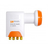 Satelitný konvertor GoSAT GSC-104 Quad