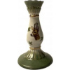 Poľovnícky porcelánový svietnik s motívom - Srnec