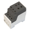 UVB 200A L S Al/CU - Rozbočovacia svorka, Al/Cu, 1x70mm² + 1x35mm² + 6x16mm², čierna