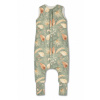 Celoročný spací vak s nohavicami Bohemian Green/Bohemian Botanic M