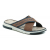 Tom Tailor 7480210004 hnedé pánske nazúvaky EUR 46