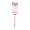 Olivia Garden Finger Brush Combo Pastel pastelové kefy na vlasy Medium ružová
