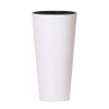 kvetináč 20cm TUBUS SLIM DTUS200-S449 biely plastový PROSPERPLAST