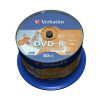 VERBATIM DVD-R (50-Pack) Cake/Print/16x/4.7GB/NoID 43533