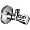Regulačný ventil SCHELL COMFORT DN15, rohový, s rukoväťou, chróm, 052120699