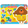 Puzzle pre najmenších Baby Puzzles Hey Duggee Educa 5-obrázkové od 24 mes