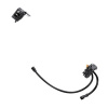 Držiak SHIMANO BM-E8031 pre baterky STEPS BT-E8035/E8036 do rámu bez zámku s káblom 250mm čierny