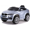 mamido Elektrické autíčko BMW X6 M lakované strieborné