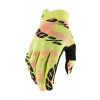 Rukavice 100 % iTrack Kaledo yellow XL