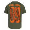 PitBull West Coast tričko pánske EIGHTY NINE DOG dark olive Veľkosť: L, Farba: zelená
