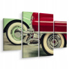 Obrázok 4 Čiastočné Retro Cars 3D Wheel 200x150 (Obrázok 4 Čiastočné Retro Cars 3D Wheel 200x150)