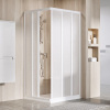 RAVAK SUPERNOVA ASRV3 75cm dvere do kombinácie / sprchový kút rohový, profil biely, plast pearl, 15V301R211