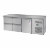 Royal Catering Chladiaci stôl - 403 L - 1 dvere - 4 zásuvky | RCKT-179/70