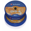 Verbatim DVD-R 4,7 GB, 16x Speed, matt silver - 50 ks (43548)