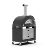 3 PIZZE pizza pec na drevo Alfa Forni Farba: Šedá s podstavcom