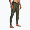 Men's training leggings Under Armour HeatGear marine from green/white