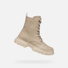 Beige Girls Ankle Boots Geox Junette - Girls krémová 34 GEOX 8058192512100