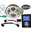 Svetlo 7 palcov Anti-Scratch LED OSRAM 144 lm/W 17/27 W Nízka Spotreba pre Harley