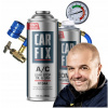 SET NA PLNENIE A DEZINFEKCIU klimatizácie CarFix 3v1 Faktor R134A