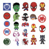 CUKROVÁ TLAČ jedlý obrázok na tortu Cukrová hmota SPIDERMAN HULK AVENGERS 2 + MENO