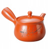 Keramická kanvica Kyusu hnedá var. B 330 ml
