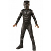 Kostým pre chlapca- Black Leopard Costume zamaskuje Black Panther 116 (Tiger Outfit Band Tail Cape 75 cm 5el)