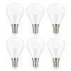 Žiarovka, žiarivka - LED žiarovky E14 5W = 40 W 400LM White Warm 6ks (LED žiarovky E14 5W = 40 W 400LM White Warm 6ks)