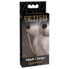 Pipedream Fetish Fantasy Gold Zlaté štipce na bradavky