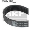 SKF 5PK491 Klinový remeň Fabia 2, 1.4 TSI - 03C145933A