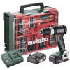 Metabo SB 18 L BL Set 613157710 aku rázový utahovák 65 Nm 18 V Počet přibalených akumulátorů 2 2 Ah LiHD bezkartáčové, kufřík, vč. 2x aku, vč. nabíječky, vč.