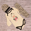 Detský komplet - Turkish Baby Set 62 Biela, viacnásobná 3 ks. (Layette pre novorodenca 62 Body + Half -Jackets)