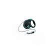 FLEXI Automatické vodítko Black Design XS lano 3 m, modré