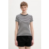 Tommy Jeans basic tričko dámske bavlnené s elastanom DW0DW17383 čierna L