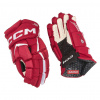Ccm Rukavice Jetspeed FT6 SR (Barva: Bílá-Červená, Varianta: 15