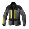 SPIDI bunda TRAVELER 3, SPIDI (černá/šedá/žlutá fluo) - M
