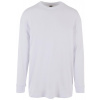 Organic Boxy Rib Longsleeve - white XXL