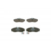 BOSCH Sada brzdových platničiek kotúčovej brzdy 0986424204