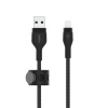 Kábel Belkin USB - Apple Lightning 1 m čierny (CAA010bt1MBK)